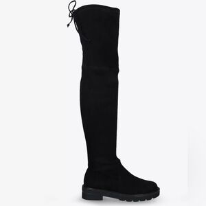 NWOT-Over the knee black boots